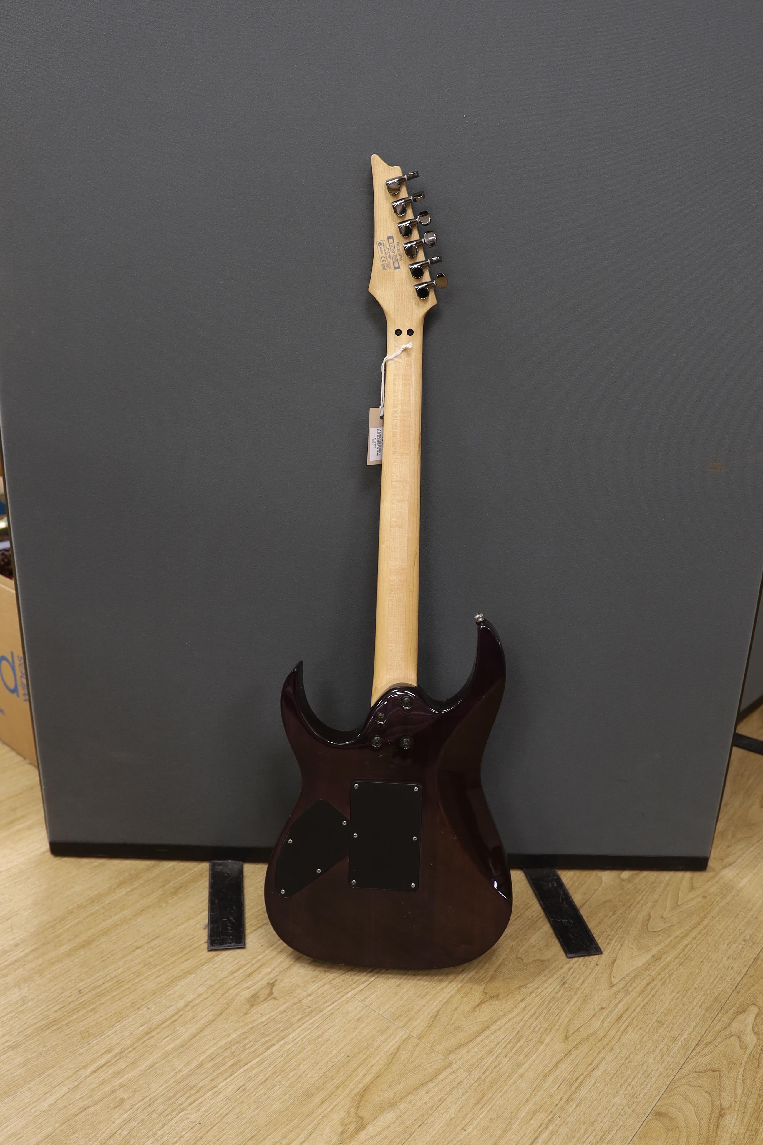 A Ibanez RG series 2 2007 electric guitar